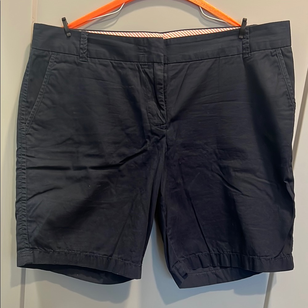 J. Crew Blue Chino Shorts